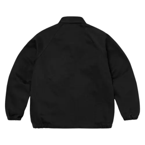 Supreme Arc Denim Coaches Jacket Black Back