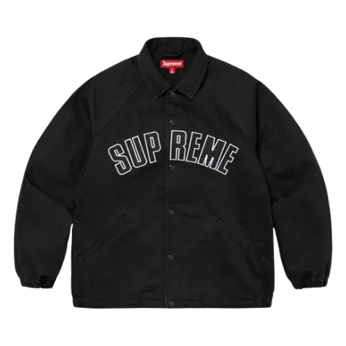 Supreme Arc Denim Coaches Jacket Black