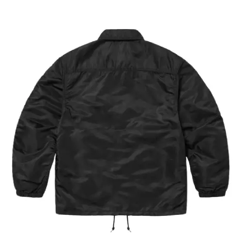 Supreme Nylon Chore Coat Jacket Black Back