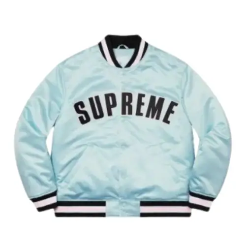 Supreme Script Varsity Puffy Jacket